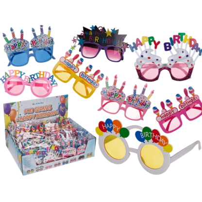Fun glasses, happy birthday,