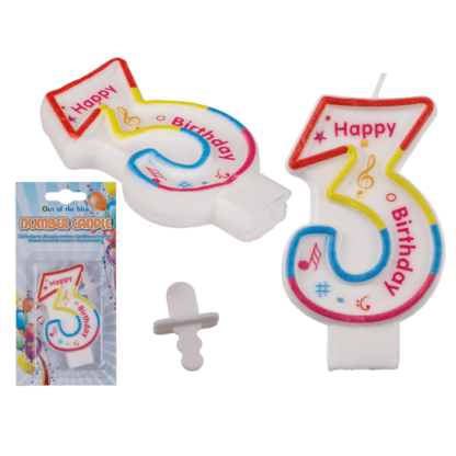 Number candle,