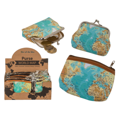 Purse, Worldmap,