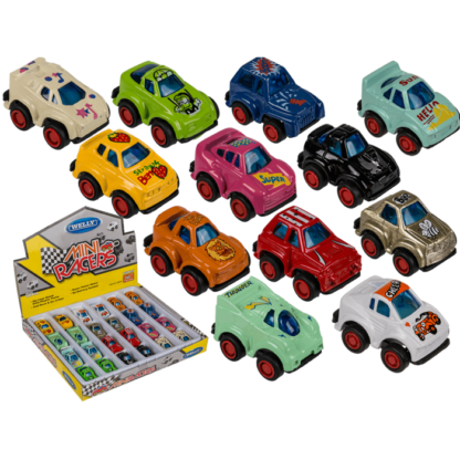 Mini metal model car with pull back, Racer,