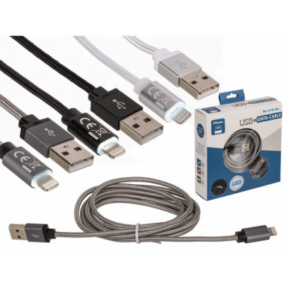 USB data cable, for iPhone, ca. 2 m,
