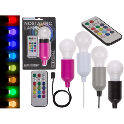 Light with LED, Nostalgic Bulb,
