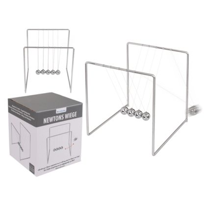 Newton's Cradle  ca. 15 x 14 x 14 cm,