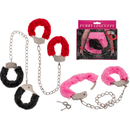 Plush leg cuffs,