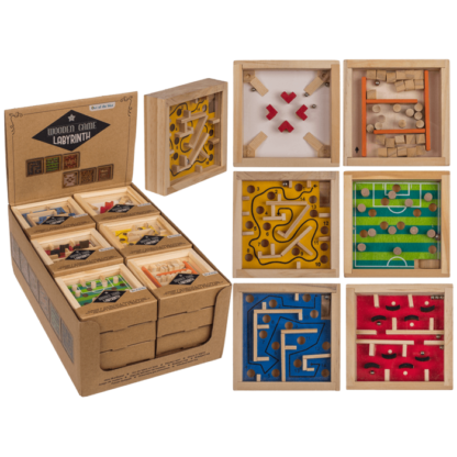 Wooden game of skill, Labyrinth,