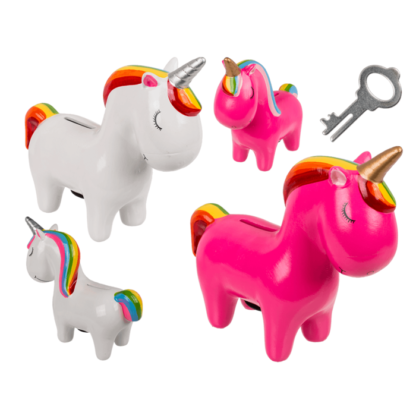 Savings box, Unicorn,