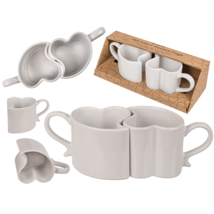 Heart shaped mug,