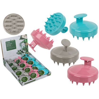 Scalp Massage Brush, ca. 7 x 7 x 5,5  cm,