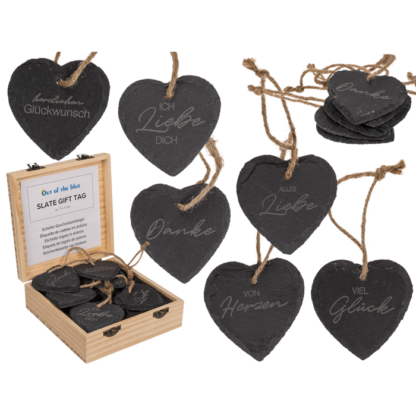 Slate gift tag,