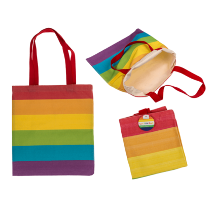 Cotton bag, Pride, ca. 35 x 40 cm,