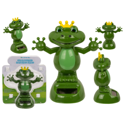 Solar Figurine, Frog, ca. 11 cm,