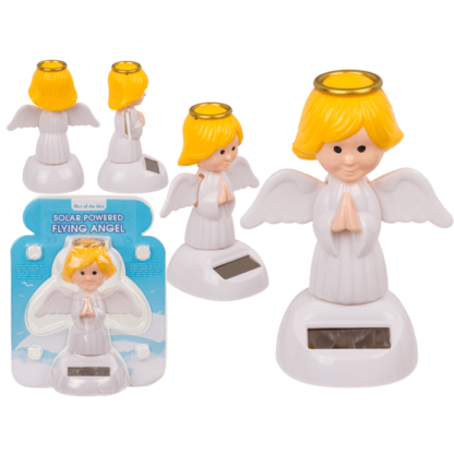 Solar Figurine, Angel, ca. 11 cm,