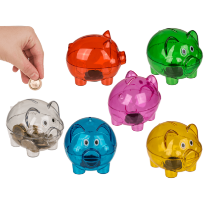 Money bank, pig, ca. 10 x 8 x 8 cm,