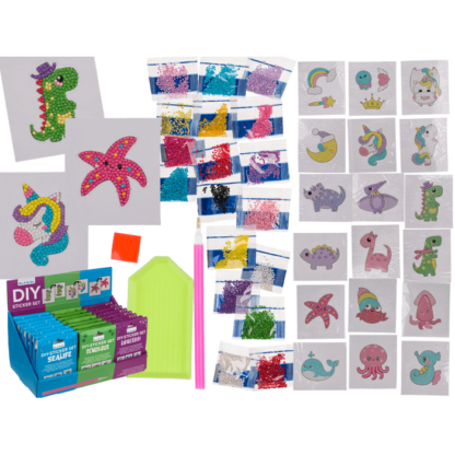 DIY Sticker,set of 12, 3 assorted