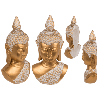 Decoration head, Buddha, ca. 14,5 x 8 x 27,5 cm,