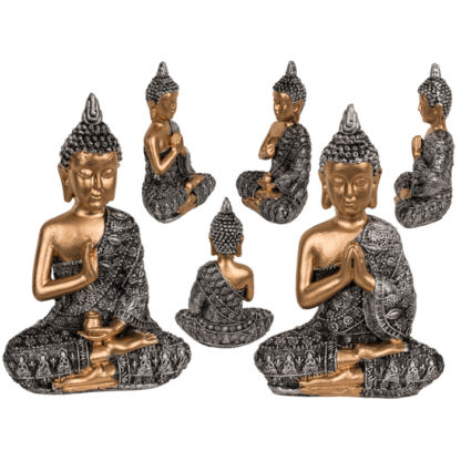 Decoration figurine, Buddha, ca. 8,5 x 5 x 13 cm,
