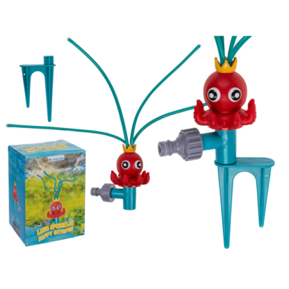 Lawn sprinkler, Happy Octopuss, 11 x 8 x 21 cm,