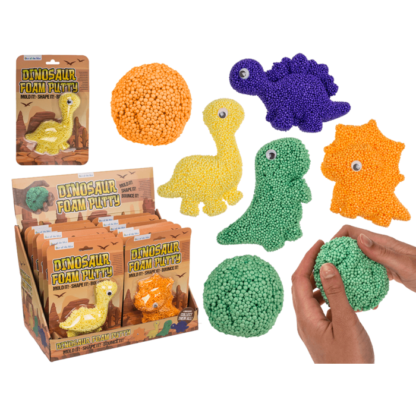 Foam Putty, Dinosaur, approx. 6g,
