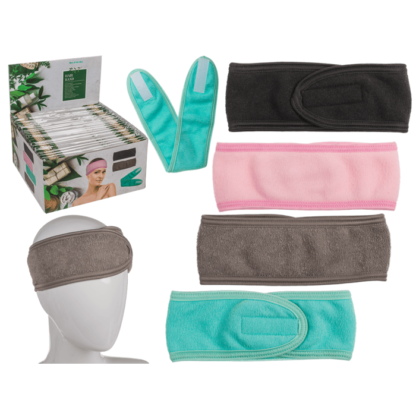 Textile Hairband, Spa & Beauty, approx. 6 x 60 cm,