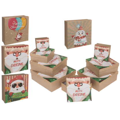 Giift boxes, Joyful Season,  4 ass.,