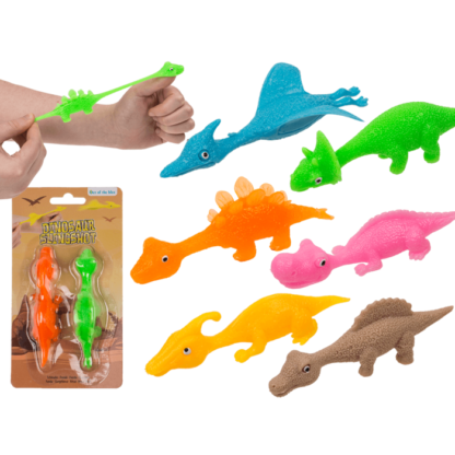 Slingshot, Dinosaur, approx. 13 x 4,5 cm,